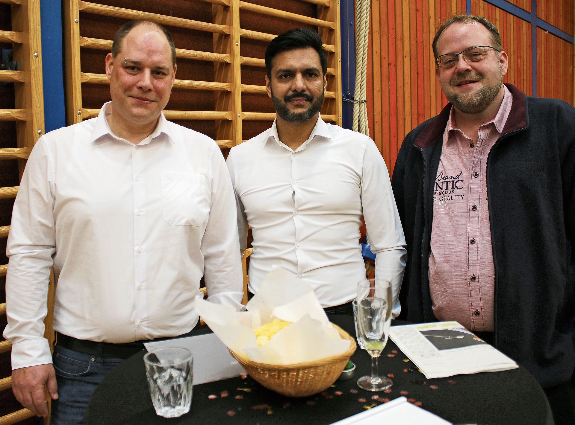 Neu im Gemeinderat Stefan Thomann, Sami Hashmi und Roger Gauch (parteilos). Neu im Gemeinderat Stefan Thomann, Sami Hashmi und Roger Gauch (parteilos).