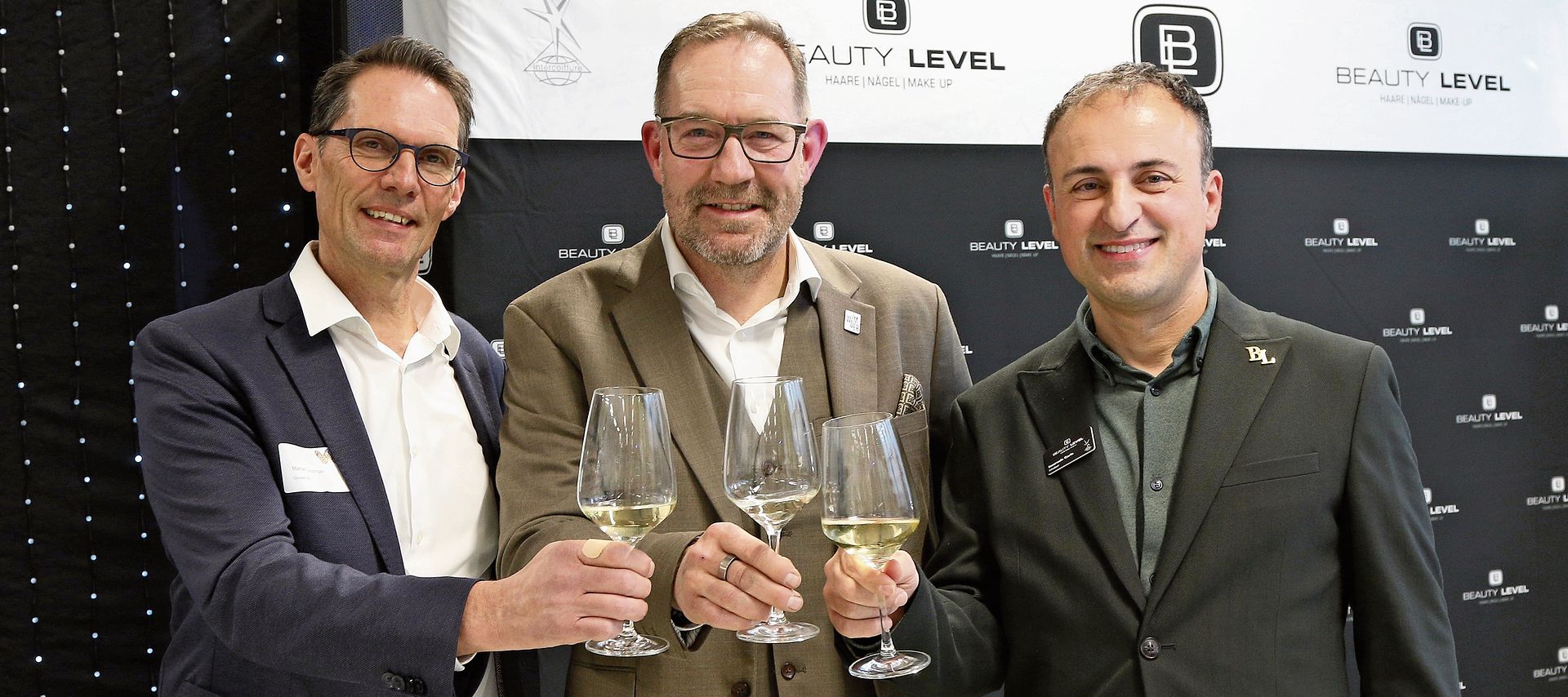 Die Gastgeber Marcel Leuzinger, Mario Widmer    und Carlo Invernale. Melanie Bär