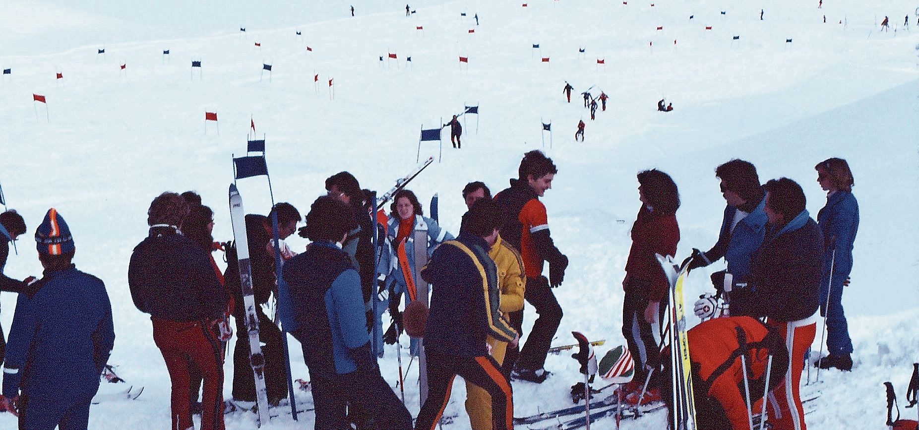 Skirennen 1979: Dieses fand auf der Melchsee-Frutt statt.zVg Skirennen 1979: Dieses fand auf der Melchsee-Frutt statt.zVg