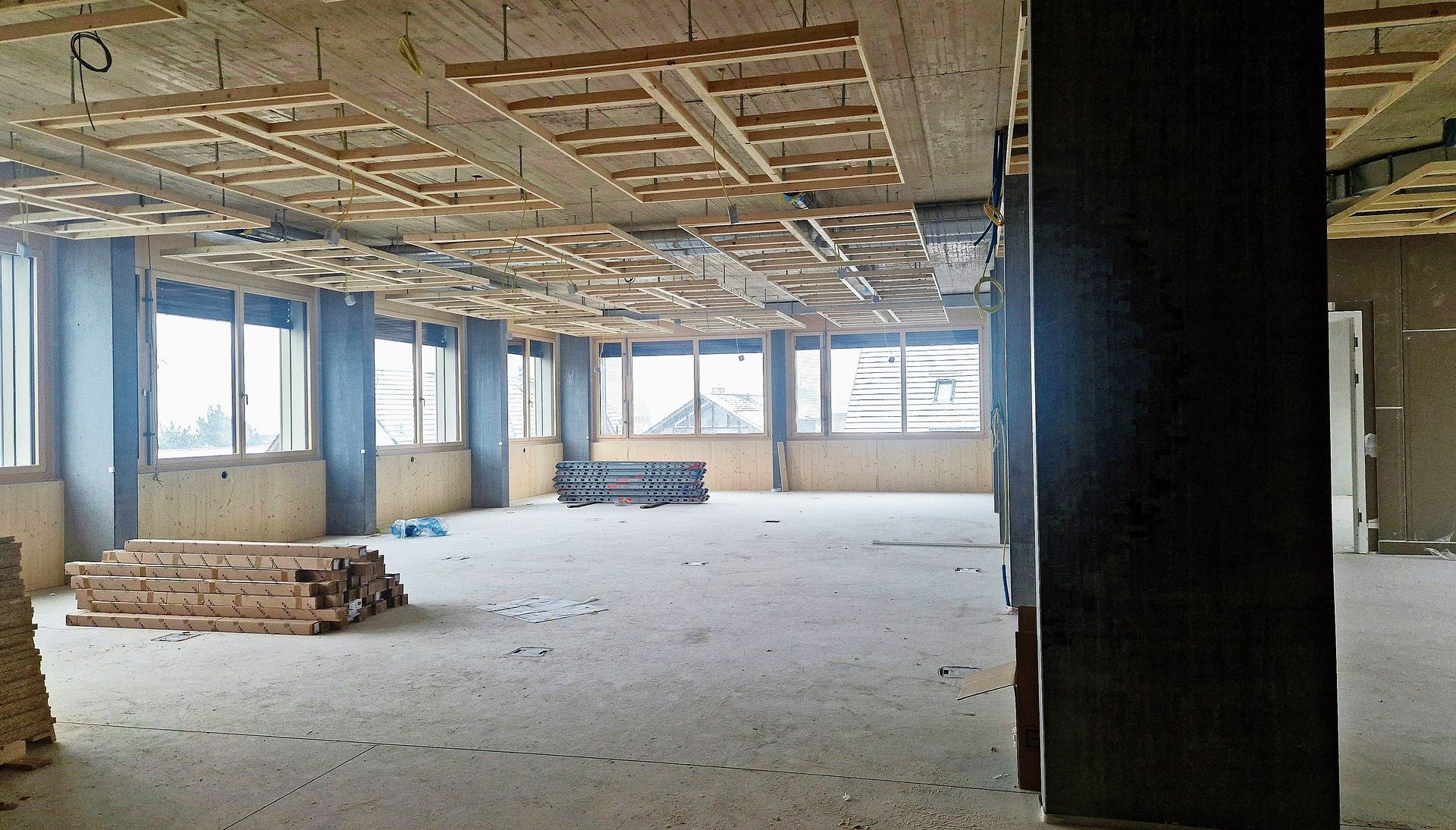 Hier entsteht das zukünftige Lernatelier. 