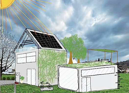 In Killwangen wird klimaangepasst gewohnt. 