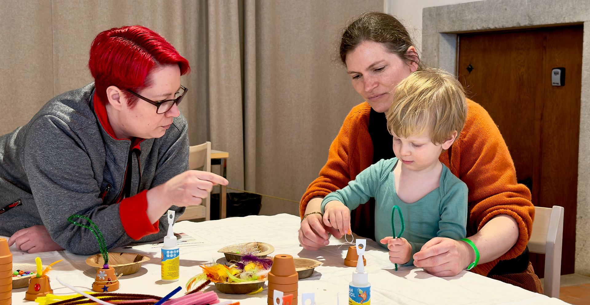 Basteln zum Saisonstart von Museum Aargau. Basteln zum Saisonstart von Museum Aargau.