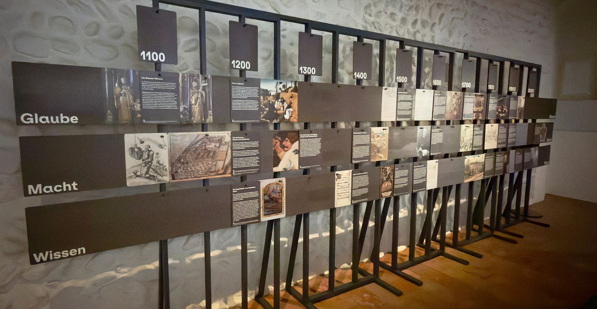 Die Ausstellung im Parlatorium ist wieder geöffnet. Die Ausstellung im Parlatorium ist wieder geöffnet.