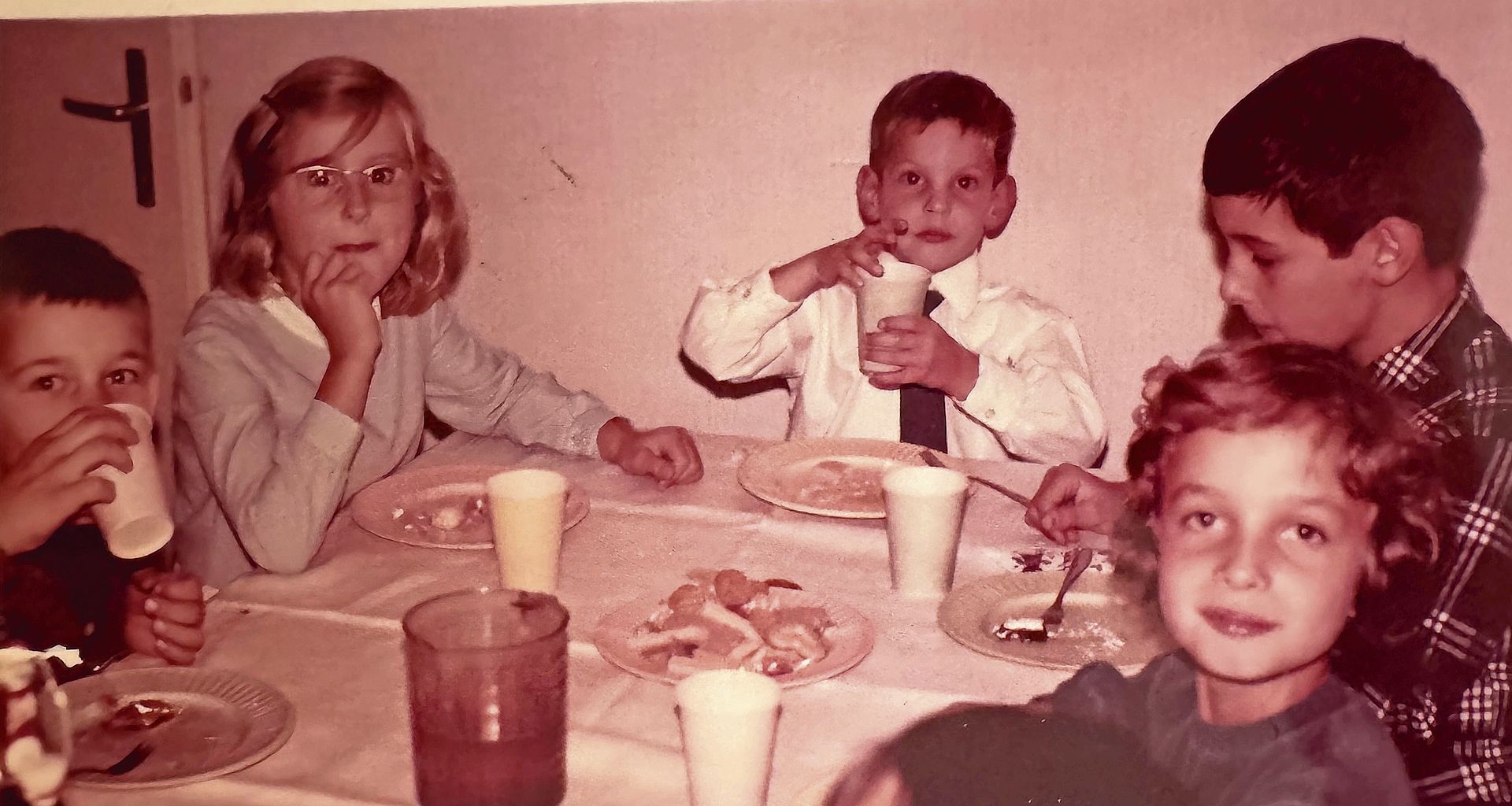 Kindergeburtstag: Hier wurde gemeinsam gefeiert.   zVg