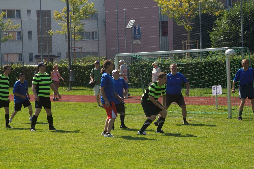 Die Spieler in Action. Die Spieler in Action.