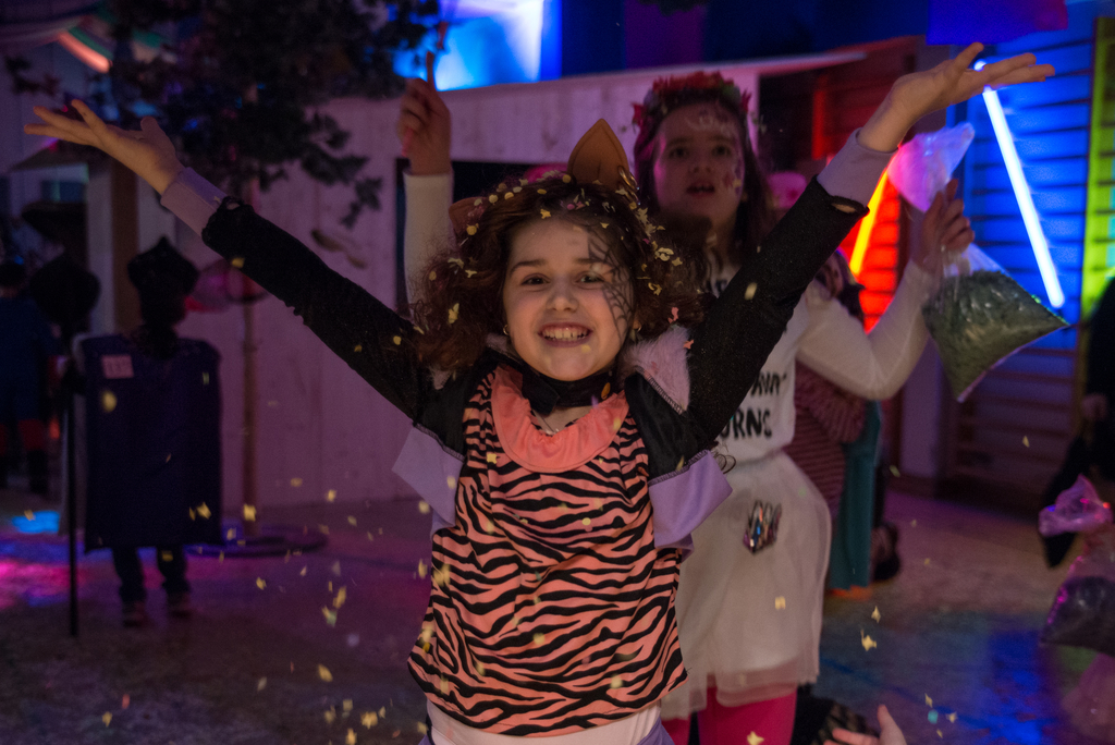 Und noch mehr Konfetti.
