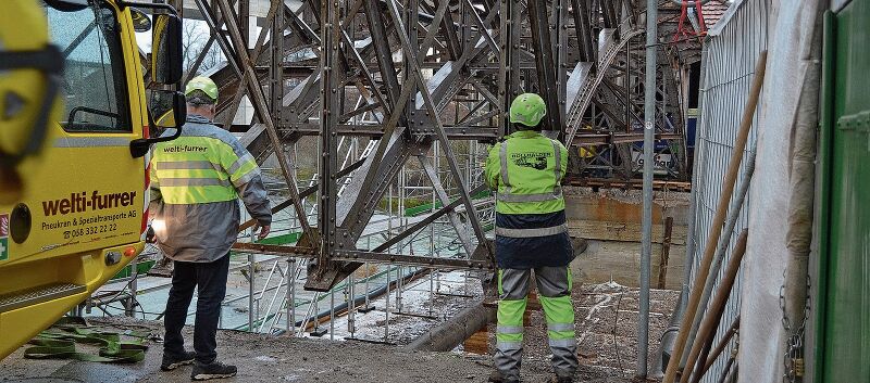 Antik: So sah die Brücke in Wettingen früher aus (Bild: zVg)