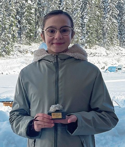 Die neuste Trophäe hat Marica Catalano im Dezember in Flims erhalten. (Bild: zVg)