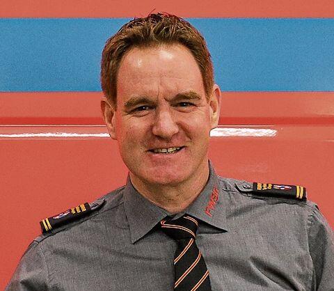 Daniel Wiederkehr, Kommandant Feuerwehr Spreitenbach-Killwangen. gk/Archiv