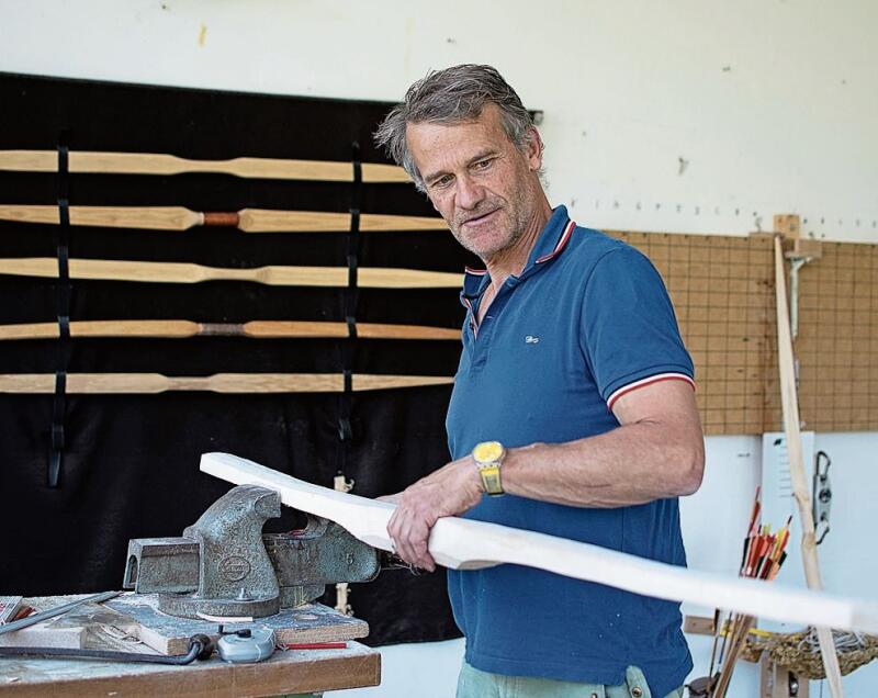 Daniel Schibli arbeitet gerne im Atelier und in der Natur. Caroline Mohnke
