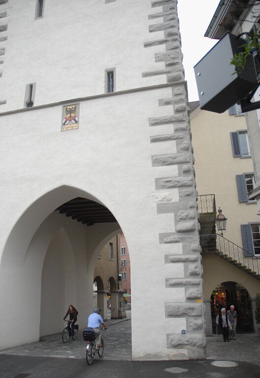 Stadturm – auch ein Wahrzeichen.
