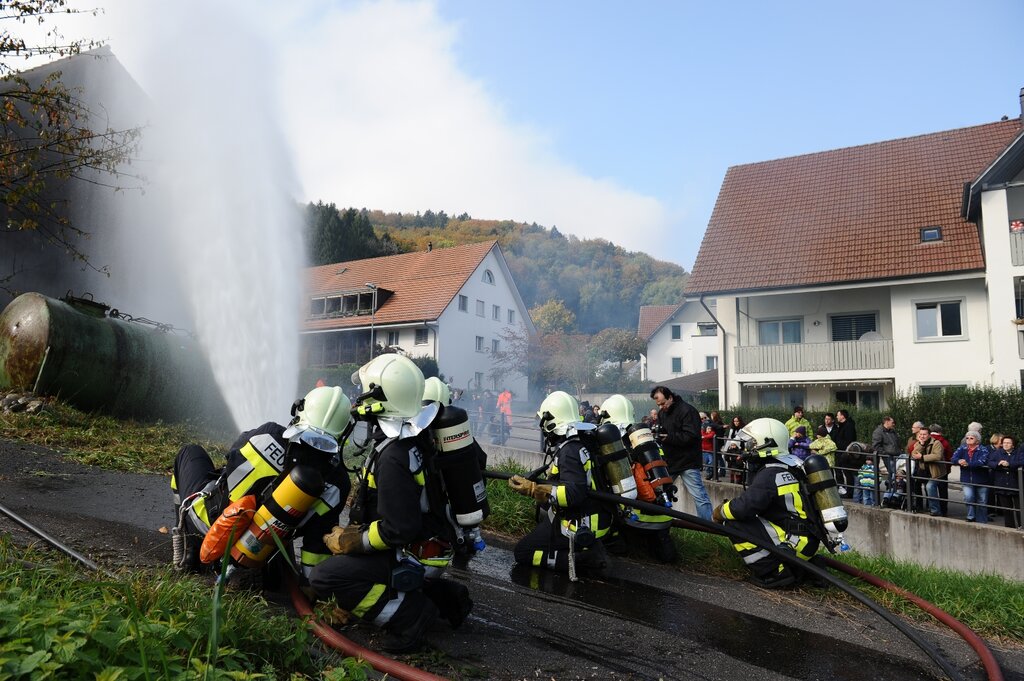 Wo Feuer ist, ist auch die Feuerwehr nicht weit.