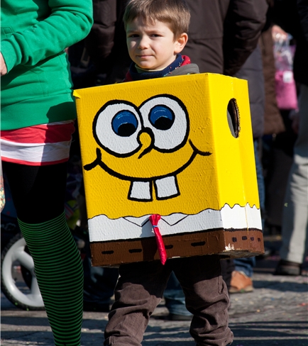Spongebob selbst gemacht.
