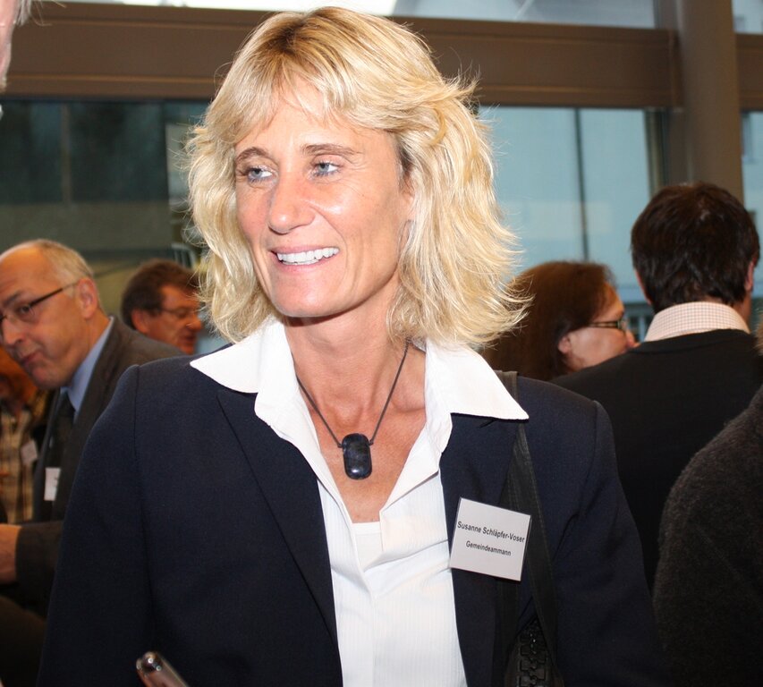 Gemeindeammann Susanne Schläpfer.
