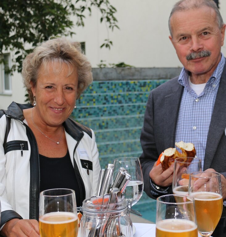 Sandra Frauenfelder und Robert Sailer.
