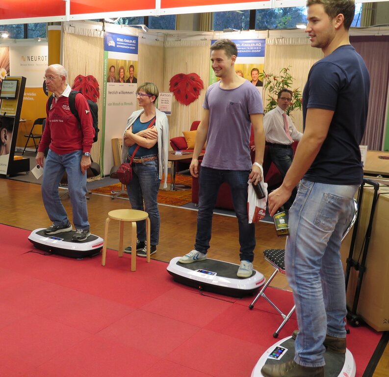 ... bis zum Fitnessgerät war für alle etwas dabei. Fotos: ska ... bis zum Fitnessgerät war für alle etwas dabei. Fotos: ska