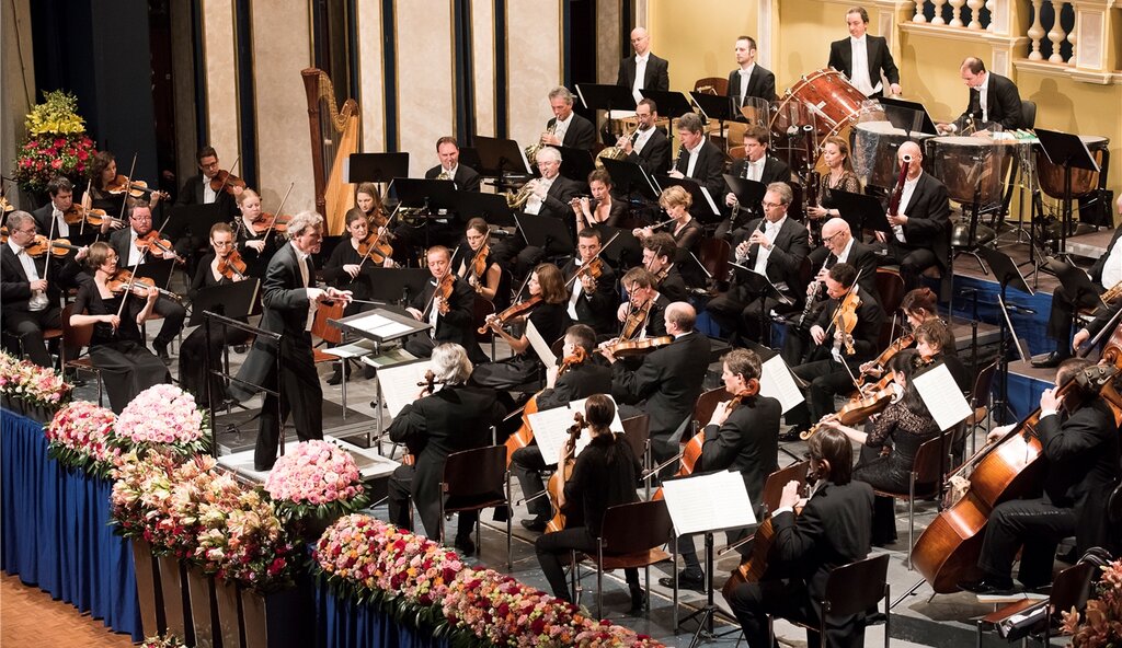 Am Konzert sorgte das Orchester argovia philharmonic für eine gelungene Unterhaltung. Fotos: Alex Spichale
