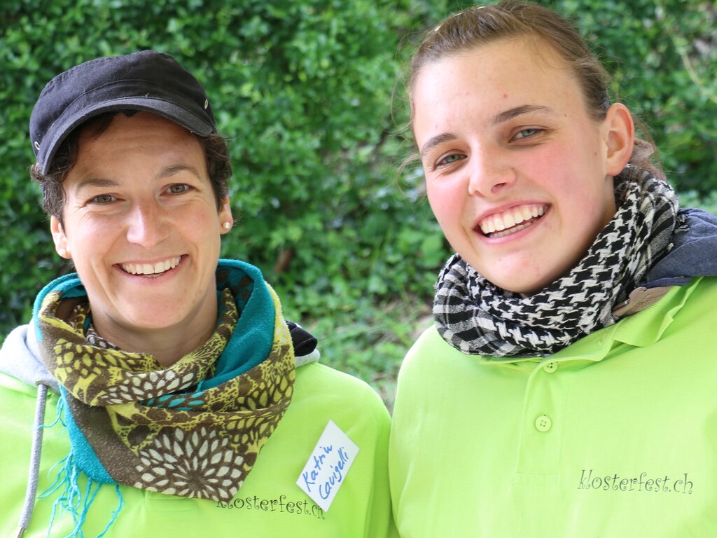 Katrin Cavigelli (l.) und Melissa Holliger.
