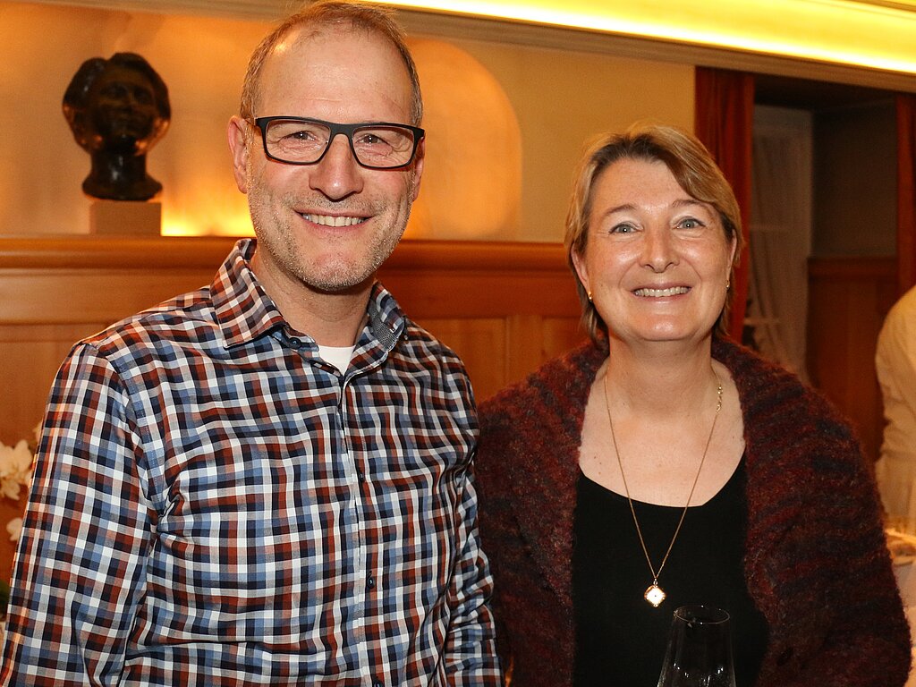 Marcel Aebi und Kirsten Ernst.
