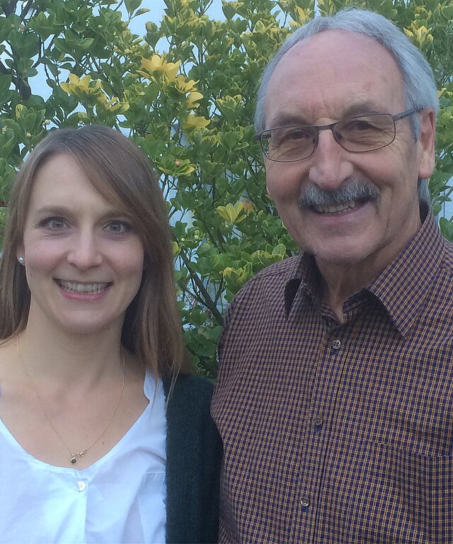 Die Autoren Karl Wiederkehr und Sonja Burmaci-Wiederkehr. Foto: zVg
