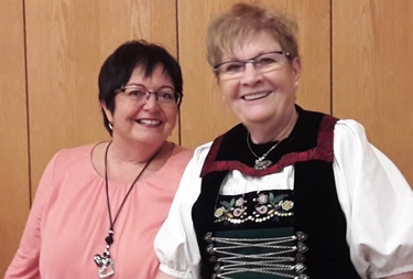 Doris Peter (l.) und Heidi Schär.
