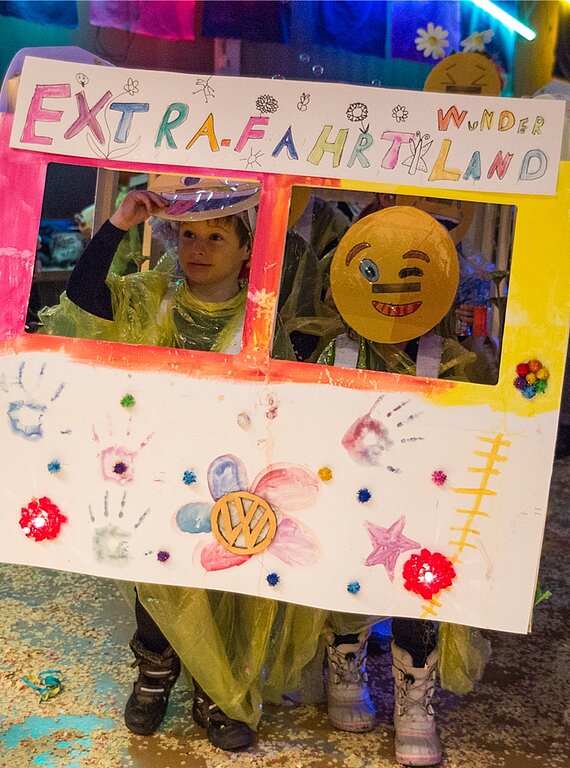 Kreative Kostüme gehören dazu.
