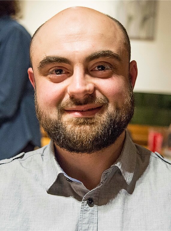 Amir Ameti vom Jugendverein Tawhid.