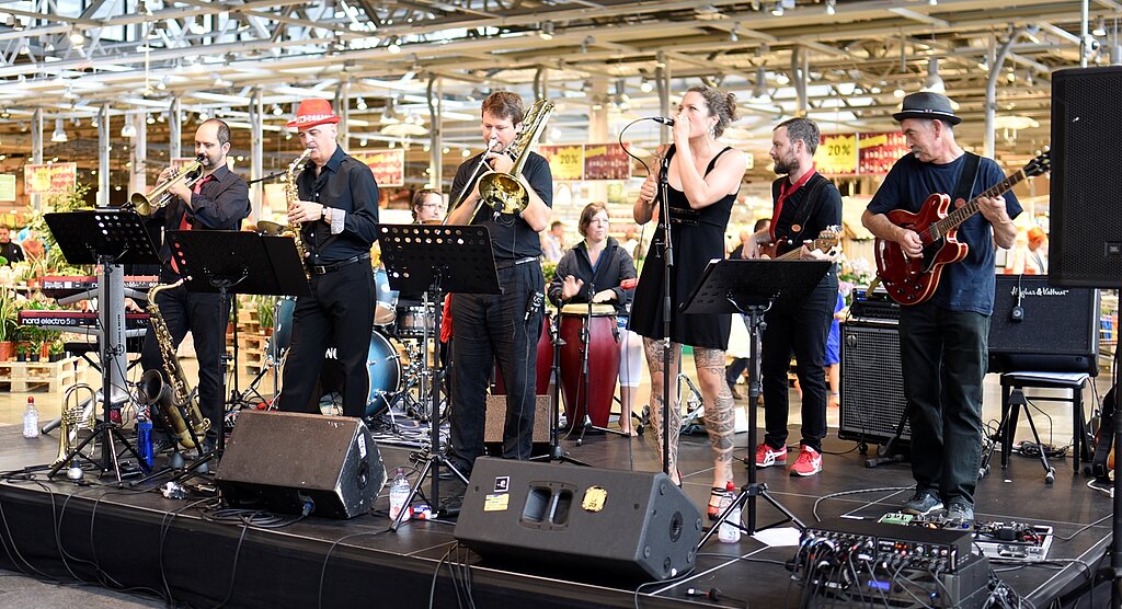 Live-Musik <em>hören während des Einkaufs. zVg</em>
