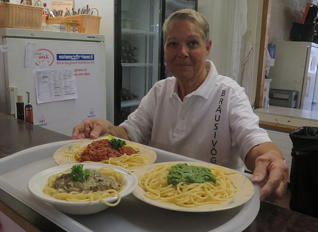 War von Anfang an <em>bei der «Grande Spaghettata» mit dabei.</em>
