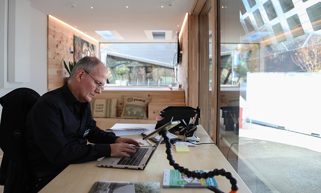 Das Haus <em>wird bis Ende November Max Chopards Büro sein. (zVg)</em>
