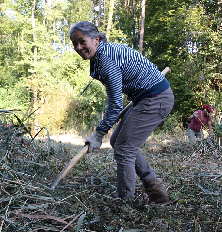 Chloé Wüst nimmt schon zum dritten Mal am Biodiversitäts-Anlass teil.